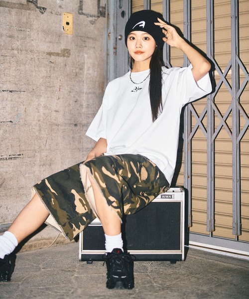 MSG(エムエスジー)の「ヴィンテージライクボックスシルエット短丈プリントTシャツ【UNISEX】(Tシャツ/カットソー・メンズ・ブラック/ホワイト/グレー系/ブラック系/ブラウン系/グレー系1/ワイン系・S/M/L/XL)」の21枚目の写真