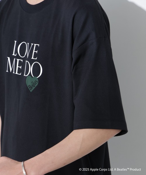 NANO universe(ナノユニバース)の「Anti Soaked(R)×BEATLES LOVE ME DO汗染み防止Tシャツ(Tシャツ/カットソー・メンズ・ブラック・S/M/L)」の12枚目の写真