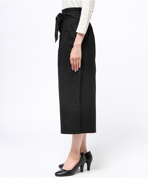 one after another NICE CLAUP（ワンアフターアナザーナイスクラップ）の「【ナイスクラップ】リボン付ガウチョパンツ（その他パンツ・レディース・キャメル/ブラック/その他1/その他2・FREE）」の14枚目の写真