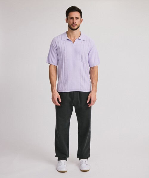Saturdays NYC(サタデーズ ニューヨークシティ )の「Alex Skipper Polo SS Sweater(その他トップス・メンズ・グレー/ブラック/ラベンダー・M/S/XL/L)」の13枚目の写真