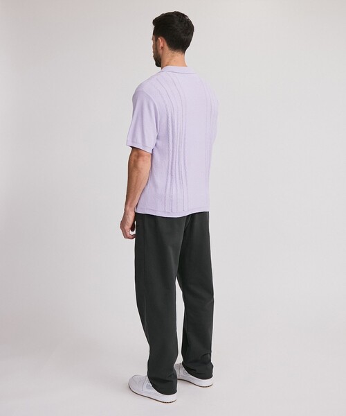 Saturdays NYC(サタデーズ ニューヨークシティ )の「Alex Skipper Polo SS Sweater(その他トップス・メンズ・グレー/ブラック/ラベンダー・M/S/XL/L)」の11枚目の写真