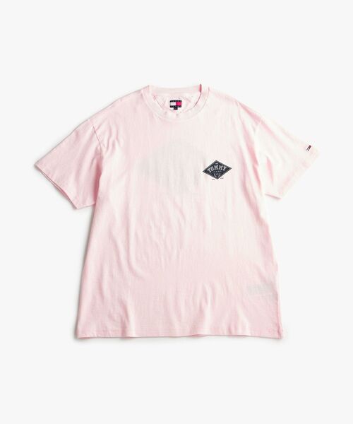 tommy jeans(トミー ジーンズ)の「リラックスバーシティグラフィックTシャツ(Tシャツ/カットソー・メンズ・ベージュ/ネイビー/ピンク・LARGE/MEDIUM/SMALL/X-LARGE)」の12枚目の写真