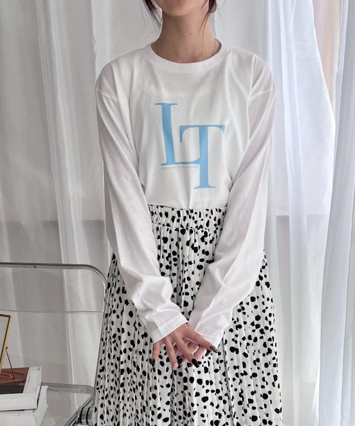merrylatte(メリーラテ)の「merrylatte英字ロンT/長袖Tシャツ(Tシャツ/カットソー・レディース・B/A・MEDIUM)」の2枚目の写真