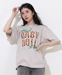 NINETYNINE レオパードロゴ Tシャツ NINETYNINE レオパードロゴ Tシャツ Amazon | [Tgmall] Tシャツ
