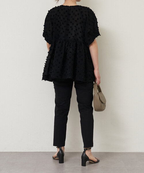 LIVETART（リヴェタート）の「ファードットブラウス（シャツ/ブラウス・レディース・ブラック・FREE）」の17枚目の写真