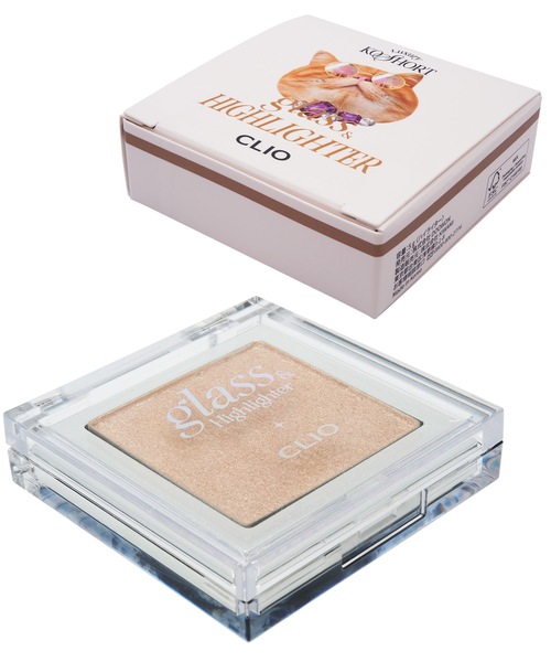 CLIO(クリオ)の「クリオ グラス アンド ハイライター ニャン生逆転コレクション(ハイライト/シェーディング・レディース・01 ムーン グロウ/02 スムーズ ドウ・FREE)」の15枚目の写真