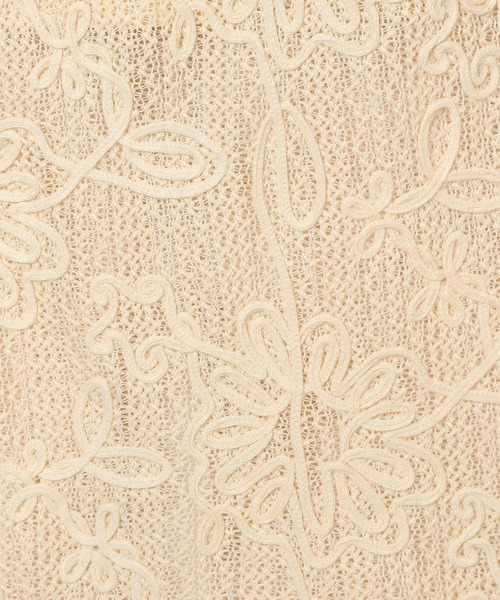 LEPSIM（レプシィム）の「コードレーススカート　329509（スカート・レディース・アイボリー/ブラック/ベージュ・FREE）」の13枚目の写真