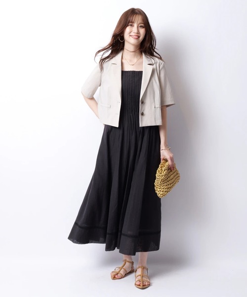 【新品】JUSGLITTY ハーフスリーブジャケット ハーフスリーブクールジャケット（その他アウター）｜JUSGLITTY