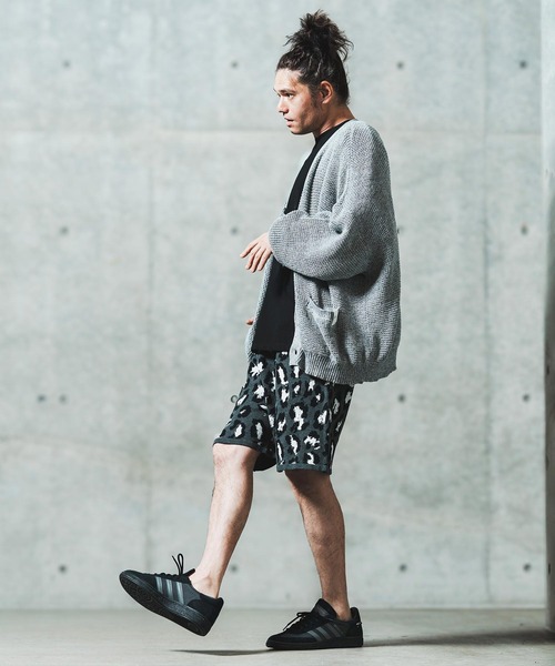 GLIMCLAP(グリムクラップ)の「mcg3626- Mesh knitting cardigan ニットカーディガン(カーディガン/ボレロ・メンズ・オフホワイト/グレー/ブラック/ライトベージュ・S/M/L)」の18枚目の写真