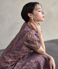 Strap Jacquard Dress（ワンピース）｜TODAYFUL（トゥデイフル