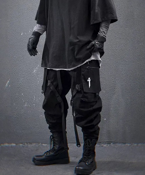 WESTSEA（ウエストシー）の「吉業重工 テック系ストリート カーゴパンツ（カーゴパンツ・メンズ・グレー/ブラック・M/L/XL）」の3枚目の写真