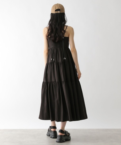 Heather（ヘザー）の「ナイロンティアードキャミワンピース　490863（ワンピース・レディース・オフホワイト/ブラック/ドット・FREE）」の14枚目の写真