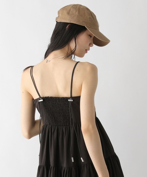 Heather（ヘザー）の「ナイロンティアードキャミワンピース　490863（ワンピース・レディース・オフホワイト/ブラック/ドット・FREE）」の17枚目の写真