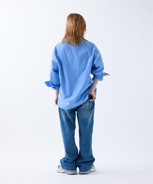 meltum(メルタム)の「THOMAS MASON OPEN COLLAR SHIRT(シャツ/ブラウス・メンズ・サックスブルー/ホワイト/ブラック/ネイビー・MEDIUM/LARGE)」の10枚目の写真