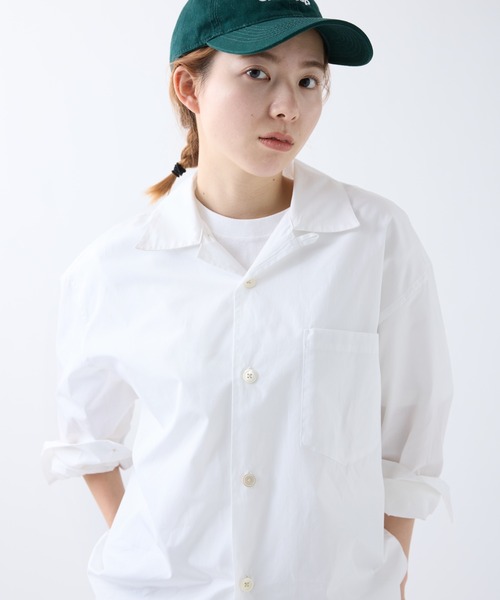 meltum(メルタム)の「THOMAS MASON OPEN COLLAR SHIRT(シャツ/ブラウス・メンズ・サックスブルー/ホワイト/ブラック/ネイビー・MEDIUM/LARGE)」の8枚目の写真