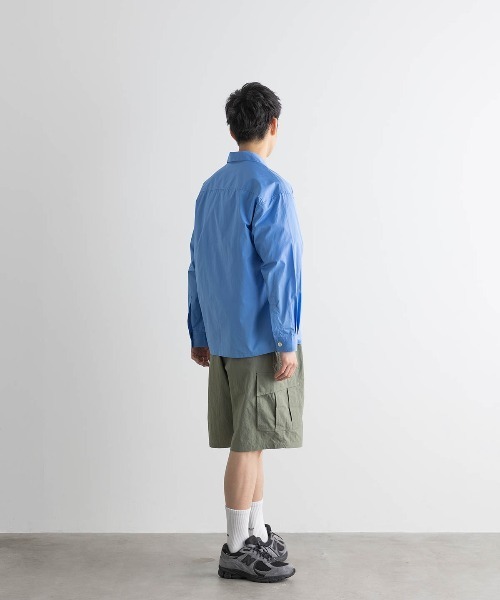 meltum(メルタム)の「THOMAS MASON OPEN COLLAR SHIRT(シャツ/ブラウス・メンズ・サックスブルー/ホワイト/ブラック/ネイビー・MEDIUM/LARGE)」の21枚目の写真