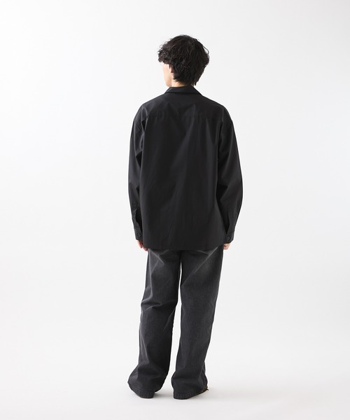 セール】THOMAS MASON OPEN COLLAR SHIRT / トーマスメイソン