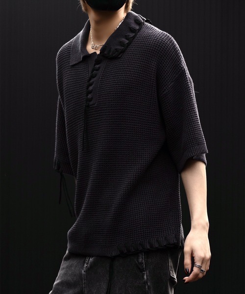 CLEL（クレイル）の「【CLEL】Hand Stitched Waffle Skipper Short