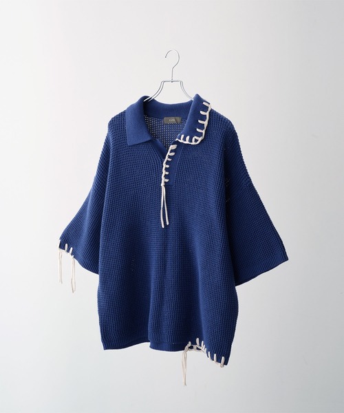 STILL BY HAND スキッパーポロニット 23AW STILL BY HAND - 2023 AW