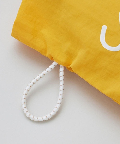 TODAY'S SPECIAL（トゥデイズスペシャル）の「【TODAY'S SPECIAL】POUCH MARCHE BAG M イエロー/361316（エコバッグ/サブバッグ・レディース・ゴールド・FREE）」の6枚目の写真