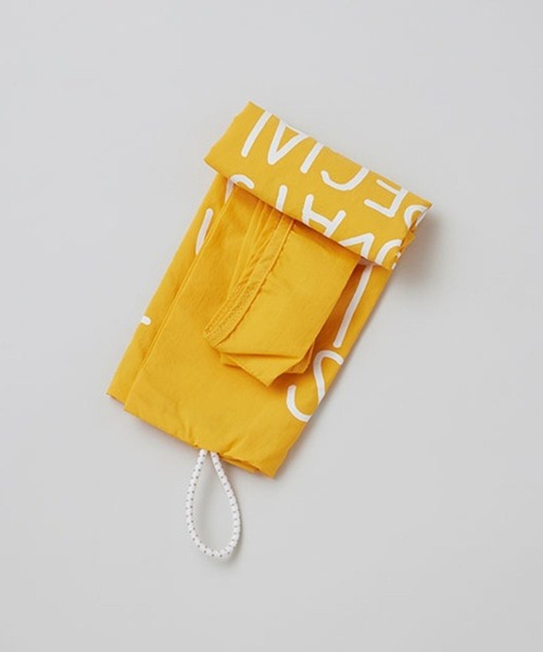 TODAY'S SPECIAL（トゥデイズスペシャル）の「【TODAY'S SPECIAL】POUCH MARCHE BAG M イエロー/361316（エコバッグ/サブバッグ・レディース・ゴールド・FREE）」の11枚目の写真