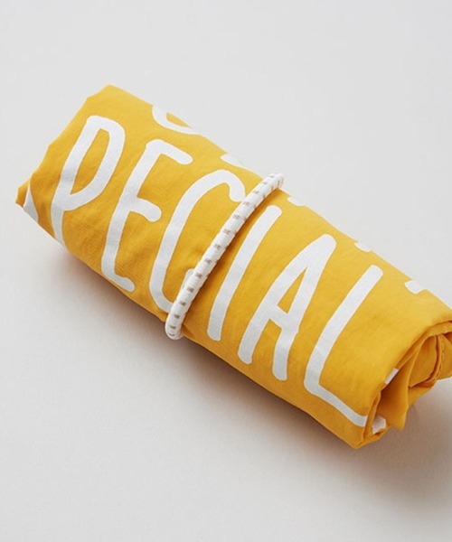 TODAY'S SPECIAL（トゥデイズスペシャル）の「【TODAY'S SPECIAL】POUCH MARCHE BAG M イエロー/361316（エコバッグ/サブバッグ・レディース・ゴールド・FREE）」の12枚目の写真