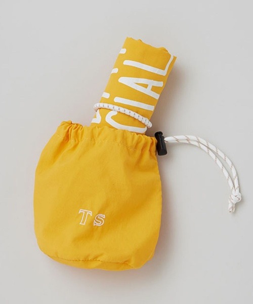 TODAY'S SPECIAL（トゥデイズスペシャル）の「【TODAY'S SPECIAL】POUCH MARCHE BAG M イエロー/361316（エコバッグ/サブバッグ・レディース・ゴールド・FREE）」の13枚目の写真