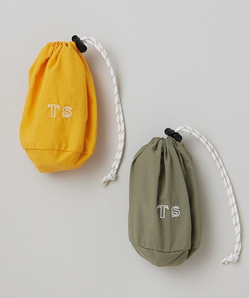 TODAY'S SPECIAL（トゥデイズスペシャル）の「【TODAY'S SPECIAL】POUCH MARCHE BAG M イエロー/361316（エコバッグ/サブバッグ・レディース・ゴールド・FREE）」の15枚目の写真