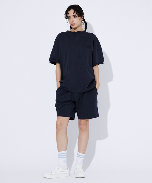 ABAHOUSE（アバハウス）の「【JEMORGAN LONG JOHNS/ジェーイーモーガンロングジョーンズ】カットオフリブパンツ JE376-244/ハーフパンツ/ショーツ/短パン/半ズボン/イージーパンツ【WEB限定】（その他パンツ・メンズ・ブラック/ホワイト/モカ・M/L/XL）」の10枚目の写真