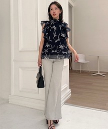 SNIDEL（スナイデル）の「【00サイズあり】Sustainableストレッチフレアデニムパンツ（デニムパンツ・レディース）」