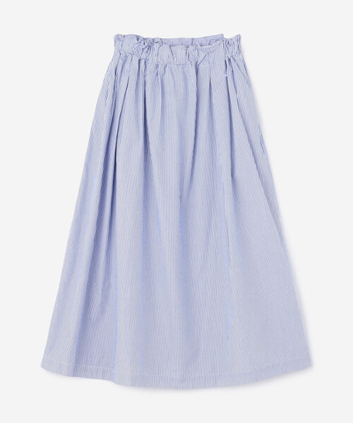 GALLEGO DESPORTES（ギャレゴデスポート）の「GALLEGO DESPORTES | コットン イージースカート WOMEN（スカート・レディース・ブルー系その他/ベージュ系その他・S）」の2枚目の写真