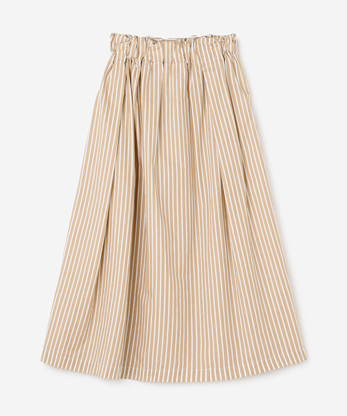 GALLEGO DESPORTES（ギャレゴデスポート）の「GALLEGO DESPORTES | コットン イージースカート WOMEN（スカート・レディース・ブルー系その他/ベージュ系その他・S）」の3枚目の写真