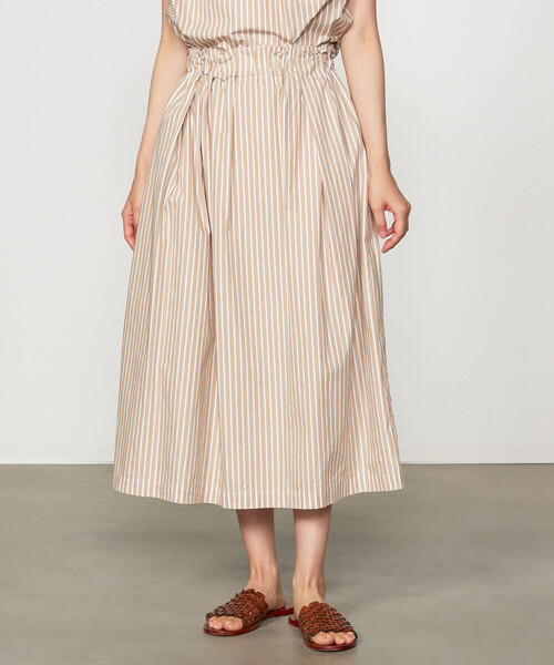 GALLEGO DESPORTES（ギャレゴデスポート）の「GALLEGO DESPORTES | コットン イージースカート WOMEN（スカート・レディース・ブルー系その他/ベージュ系その他・S）」の12枚目の写真