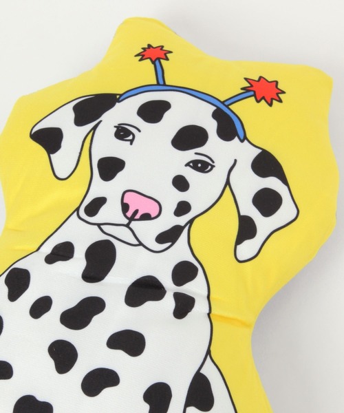 BAYFLOW(ベイフロー)の「Cat and Dog CLUBクッションM(クッション/クッションカバー・レディース・ベージュ/ピンク/イエロー・0)」の15枚目の写真