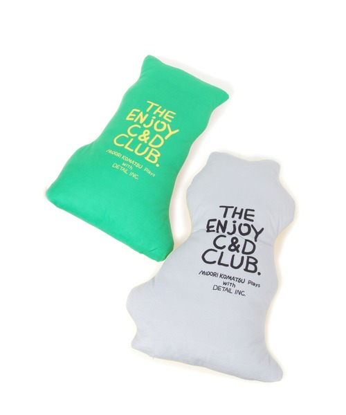 BAYFLOW(ベイフロー)の「Cat and Dog CLUBクッションM(クッション/クッションカバー・レディース・ベージュ/ピンク/イエロー・0)」の14枚目の写真
