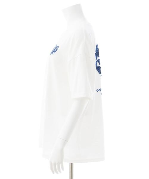 INGNI（イング）の「バックハート貼付チュニックTシャツ／Ａ（Tシャツ/カットソー・レディース・ホワイト×レッド/ホワイト×ピンク/ブラック×ホワイト/ホワイト×ブルー・M）」の17枚目の写真