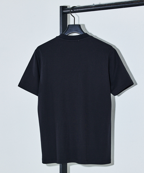 5351 POUR LES HOMMES（ゴーサンゴーイチプールオム）の「ジップ 半袖 Tシャツ（Tシャツ/カットソー・メンズ・ホワイト/ライトグレー/ブラック・50/48/46/44）」の5枚目の写真