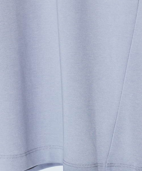 5351 POUR LES HOMMES（ゴーサンゴーイチプールオム）の「ジップ 半袖 Tシャツ（Tシャツ/カットソー・メンズ・ホワイト/ライトグレー/ブラック・50/48/46/44）」の10枚目の写真