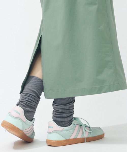 adidas（アディダス）の「アディダス adidas Luxflow ルーズフィット ウルトラロング丈カーゴスカート（スカート・レディース・グリーン/ブラック・S/M/L/XL）」の20枚目の写真