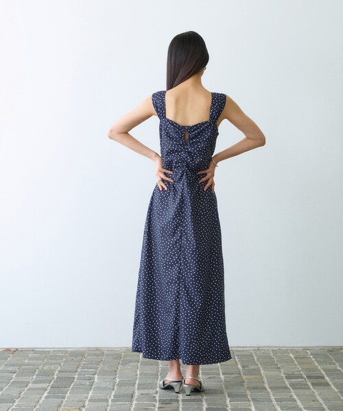 CODE A（コードエー）の「polka dot dress（ワンピース・レディース・ブラック系/ネイビー系・38/36/35）」の15枚目の写真