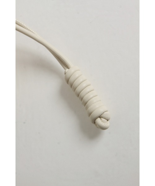 &. NOSTALGIA(アンドドットノスタルジア)の「【ZOZO限定】ハートチャーム巾着風ハンドバッグ(ハンドバッグ・レディース・アイボリー/ブラック/シルバー・FREE)」の19枚目の写真