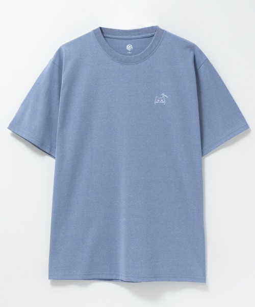 Mac-House(マックハウス)の「T-GRAPHICS アニマル刺繍半袖Tシャツ(Tシャツ/カットソー・メンズ・ブラック/オフホワイト/ブルー系/ネイビー/ピンク・M/L/XL/S)」の15枚目の写真