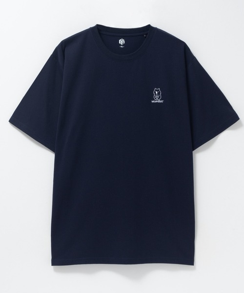 Mac-House(マックハウス)の「T-GRAPHICS アニマル刺繍半袖Tシャツ(Tシャツ/カットソー・メンズ・ブラック/オフホワイト/ブルー系/ネイビー/ピンク・M/L/XL/S)」の12枚目の写真