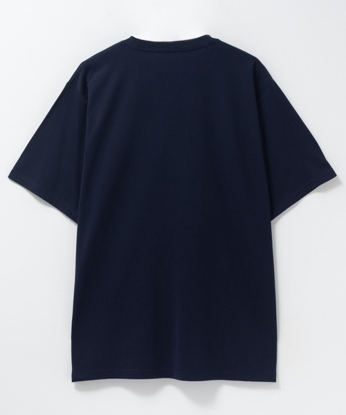 Mac-House(マックハウス)の「T-GRAPHICS アニマル刺繍半袖Tシャツ(Tシャツ/カットソー・メンズ・ブラック/オフホワイト/ブルー系/ネイビー/ピンク・M/L/XL/S)」の13枚目の写真