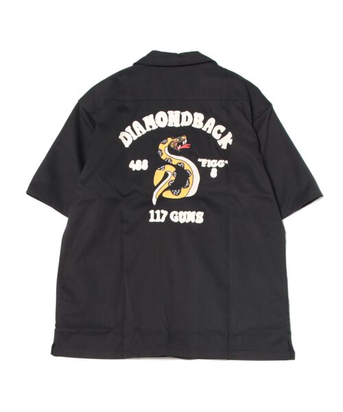 専用B.S.C★バックストリートクローラー刺繍ボーリングシャツ★Mサイズ バックストリートクローラー ロゴ刺繍 ボーリングスカシャツ bss