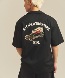 JACKROSE | ALCARZA ﾊﾞｯｸ刺繍 ﾎﾞｰﾘﾝｸﾞｼｬﾂ(シャツ/ブラウス)