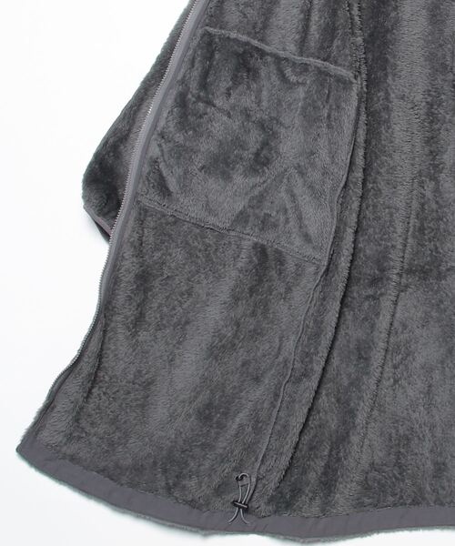 WILD THINGS（ワイルドシングス）の「レベル3 シャギーフーデッドコート│LEVEL3 SHAGGY HOODED COAT（ダウンジャケット/コート・レディース・ブラック/グレー・S/M）」の11枚目の写真