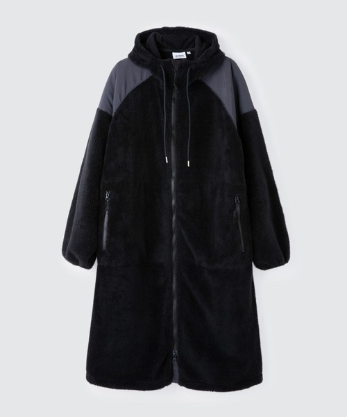 レベル3 シャギーフーデッドコート│LEVEL3 SHAGGY HOODED COAT
