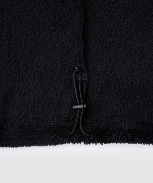 WILD THINGS（ワイルドシングス）の「レベル3 シャギーフーデッドコート│LEVEL3 SHAGGY HOODED COAT（ダウンジャケット/コート・レディース・ブラック/グレー・S/M）」の8枚目の写真