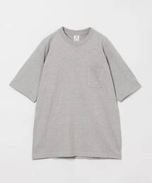 <LOOPWHEELER x LOWERCASE for UNITED ARROWS> ヘヴィウェイト ポケットTシャツ